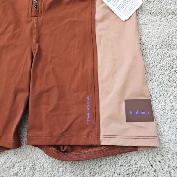 NWT Lululemon | Hike to Swim 6" Short Ancient Copper Pink Clay, Women's 8 - Picture 8 of 10